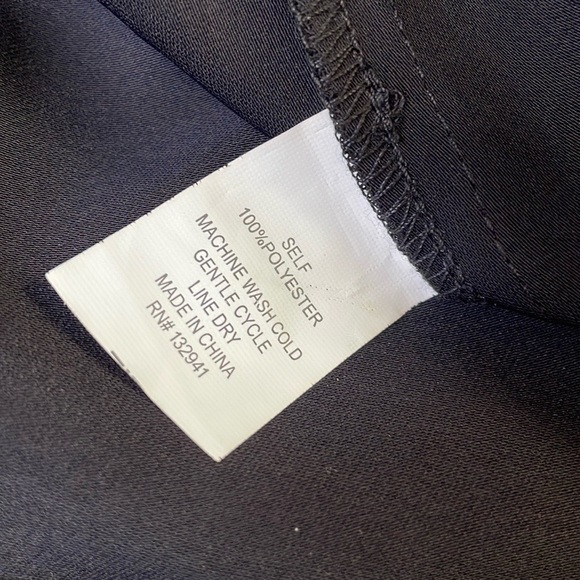 Amanda Uprichard Black Flat Front Straight Pants Size S Hight Waist Wide Leg - Picture 6 of 16